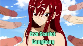 Hentai NNN Reward: Erza Scarlet Gangbang (Fairy Tail)